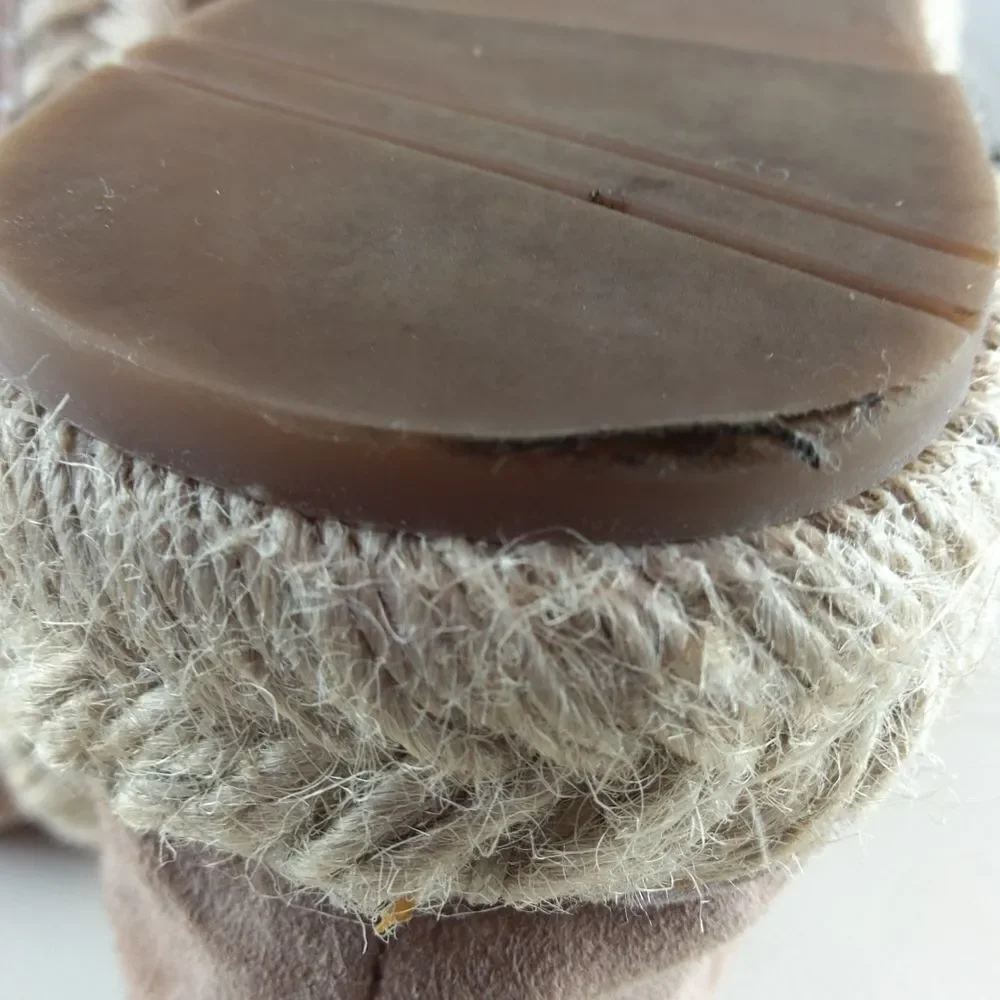 Crown Vintage pinkish/taupe Hermosa espadrilles